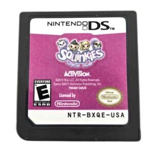 Squinkies Surprise Inside Nintendo DS 3DS Game (Cartridge Only) Tested